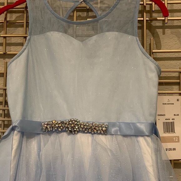 Gorgeous NWT Rare Editions ombre dress Size 12 Girls - Picture 2 of 6